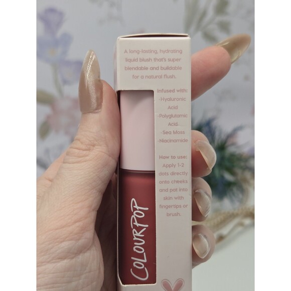 Colourpop Weightless Liquid Blush .30 oz - She's Cute (Warm rosy berry) NEW - Picture 9 of 10
